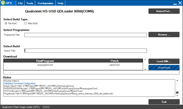 unbrick qualcomm hs usb qdloader 9008 lg