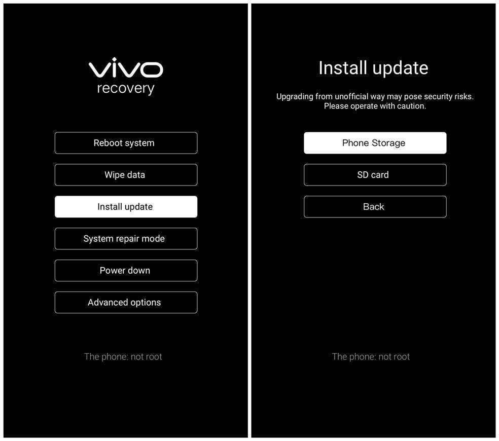 How to install official stock rom on Vivo Y97 PD1813 addROM