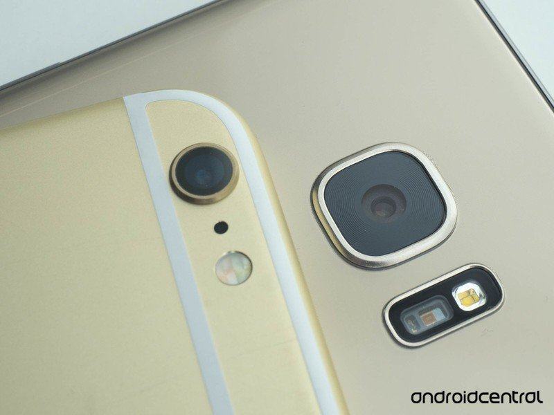 Galaxy S7 iPhone 6s cameras