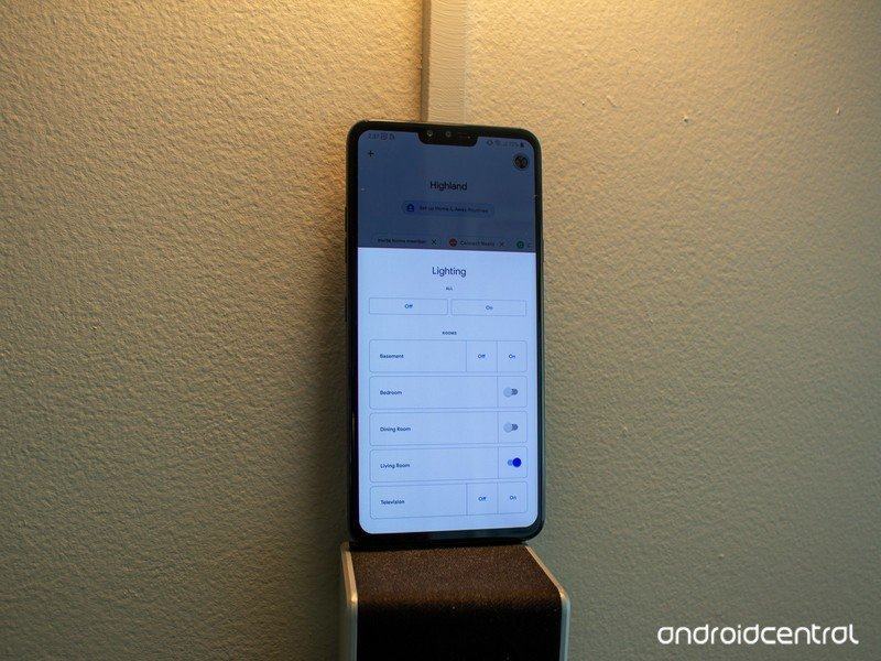 Google Home App Lighting