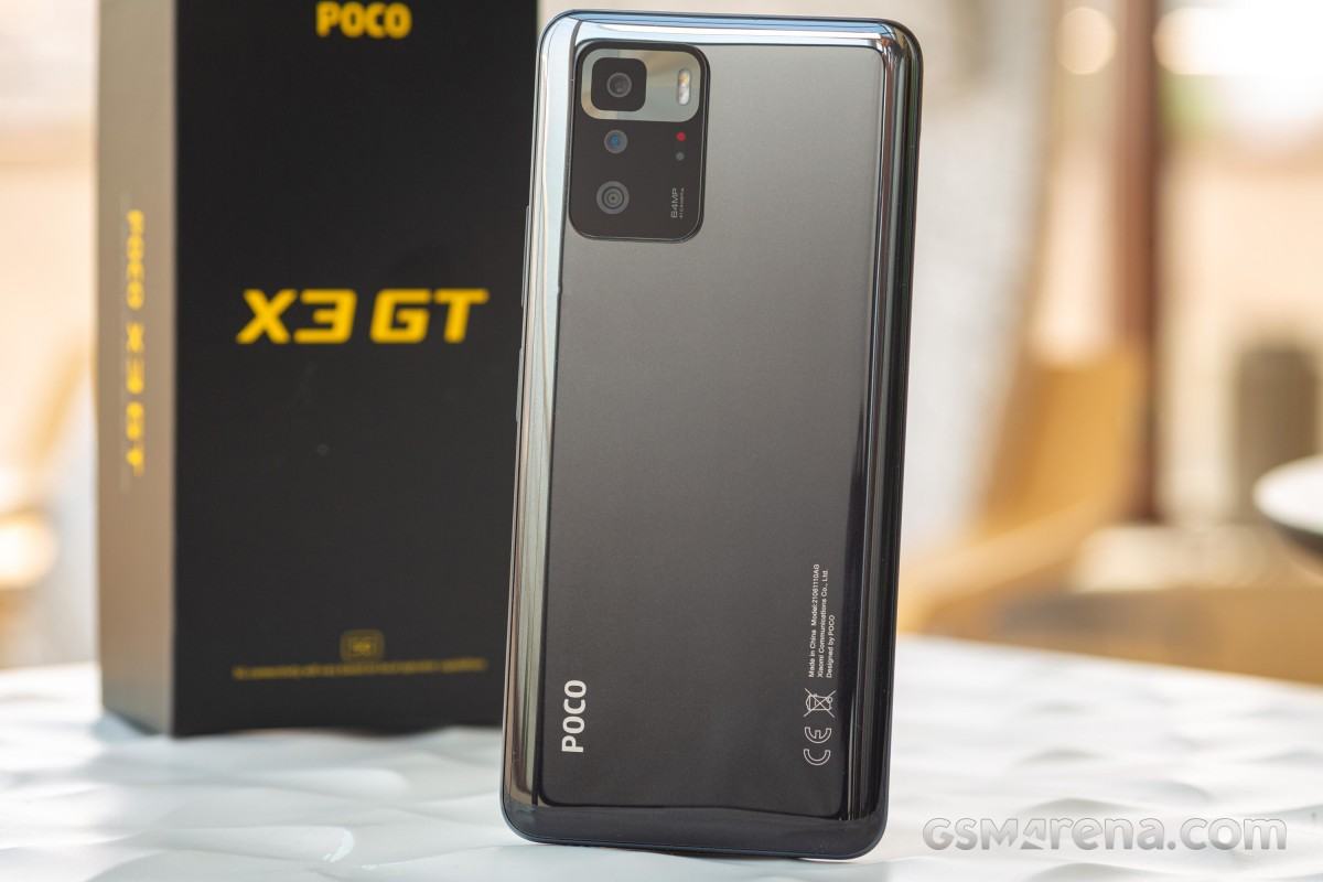 POCO X3 GT is a rebranded Redmi Note 10 Pro 5G with a minor design update