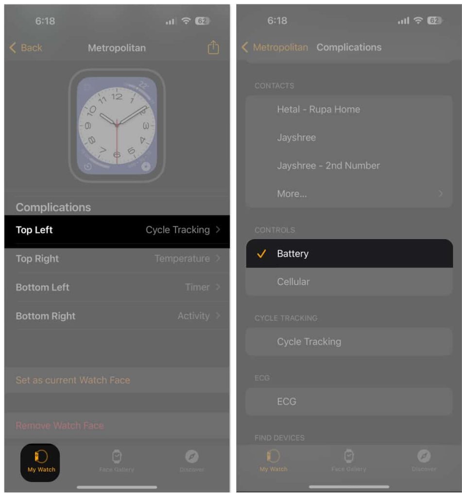 Apple Watch battery life in watchOS 9