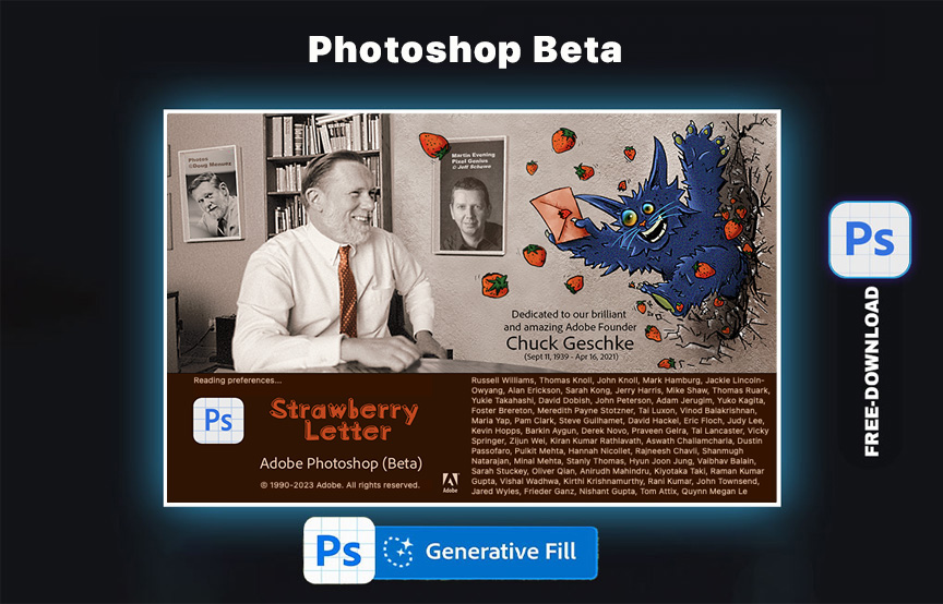 Adobe 2023 V25.1 (Beta) Generative Fill Available addROM