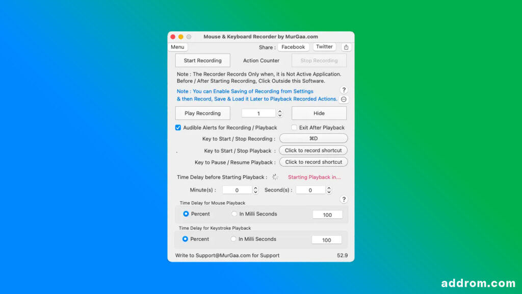 Mouse And Keyboard Recorder 1 addROM