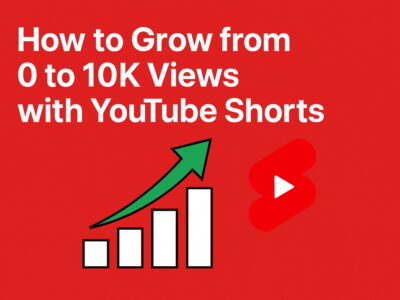 How to Grow from 0 to 10K Views with YouTube Shorts
